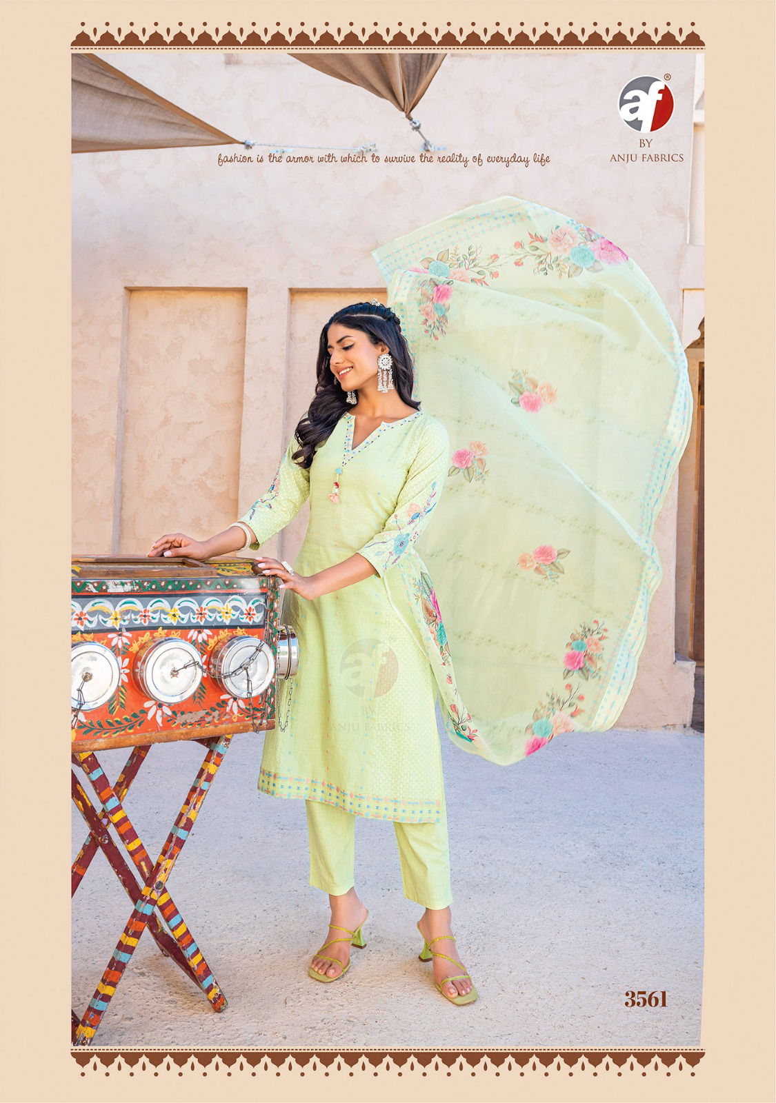 Sargam By Af Digital Printed Kurti With Bottom Dupatta Wholesale Price In Surat